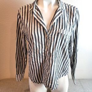 Victoria's Secret Button Down Sleep Top